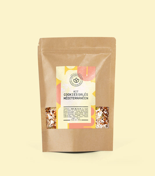 GAMME SALEE : KIT COOKIES MEDITERRANEEN