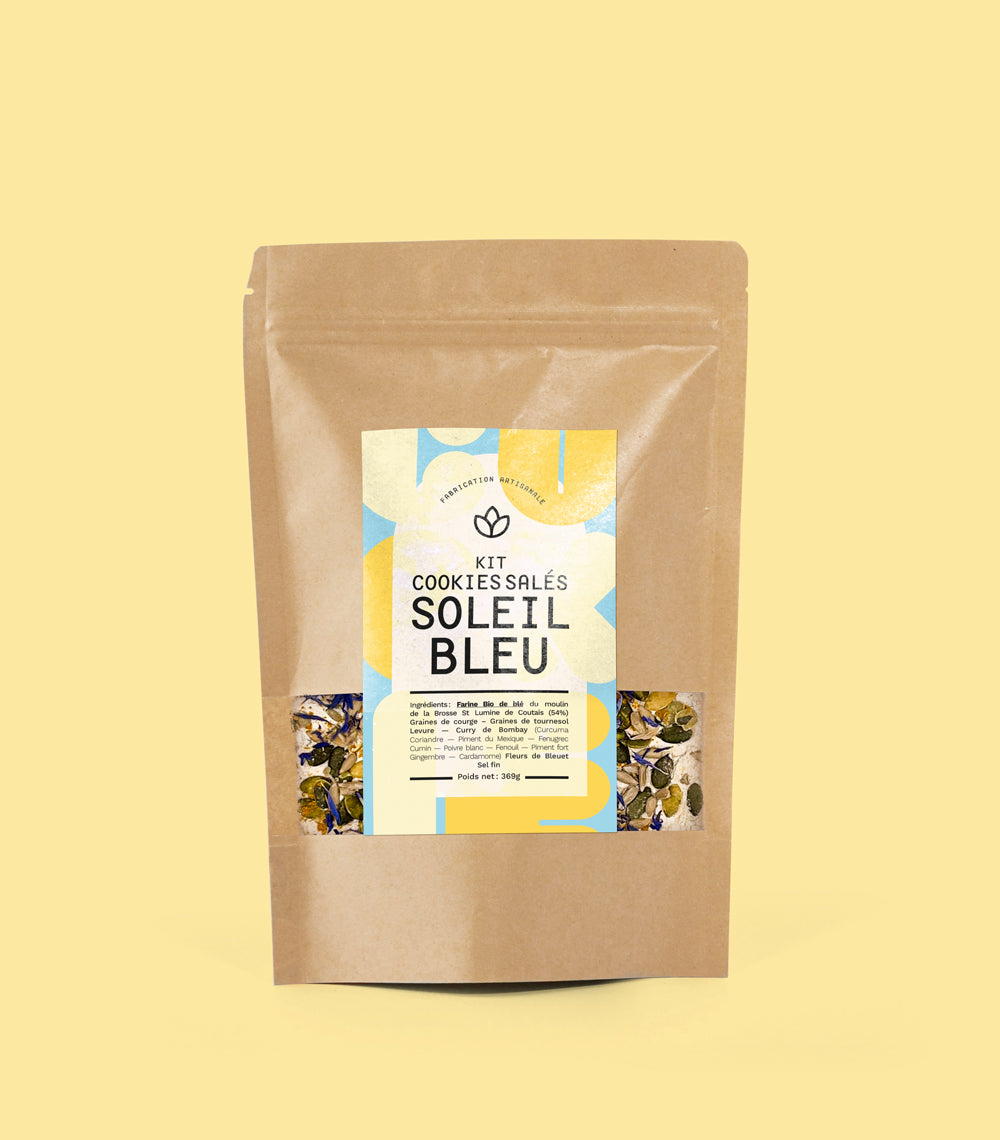 GAMME SALEE : KIT COOKIES SOLEIL BLEU