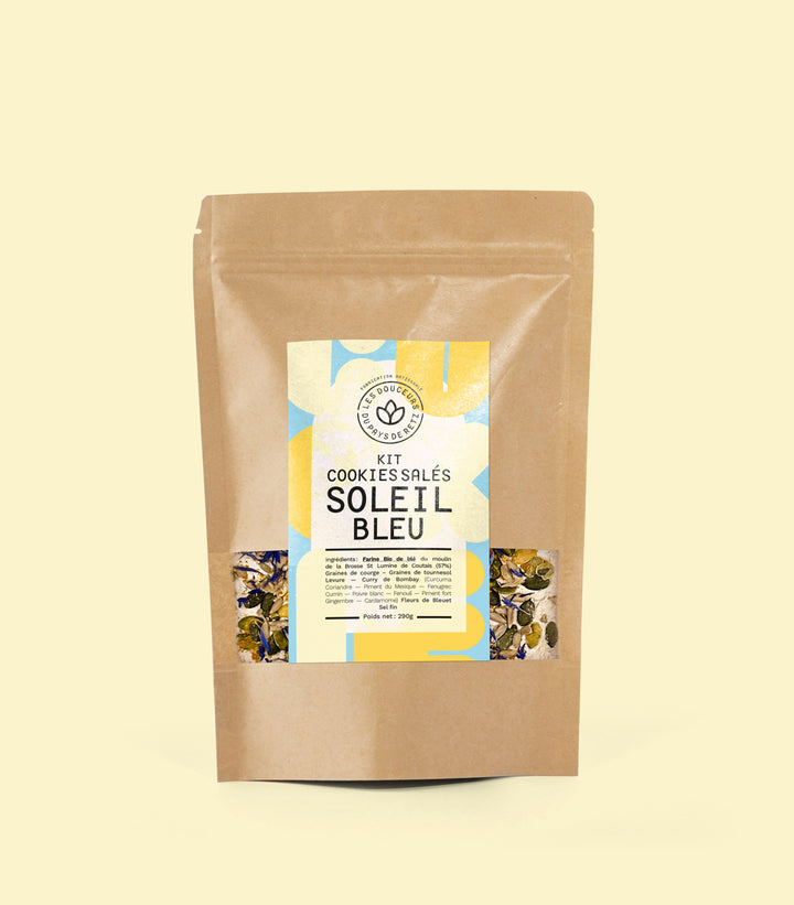 GAMME SALEE : KIT COOKIES SOLEIL BLEU