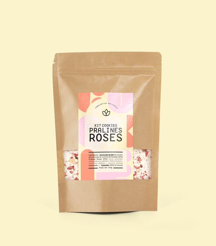 KIT COOKIES PRALINES ROSES
